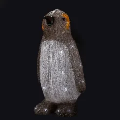 Pingouin Lumineux Solaire 30 Led Blanc