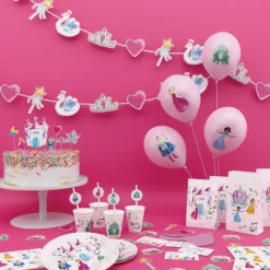 Pique G Teau Bois Et Carton Princesses X6Pcs