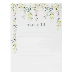 Plan De Table Table Mariage V G Tal 25Cm De 1 10