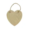 Plaque De Porte En Bois Forme Coeur