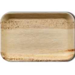Plateau De Service En Feuille De Palmier X 10 Pi Ces