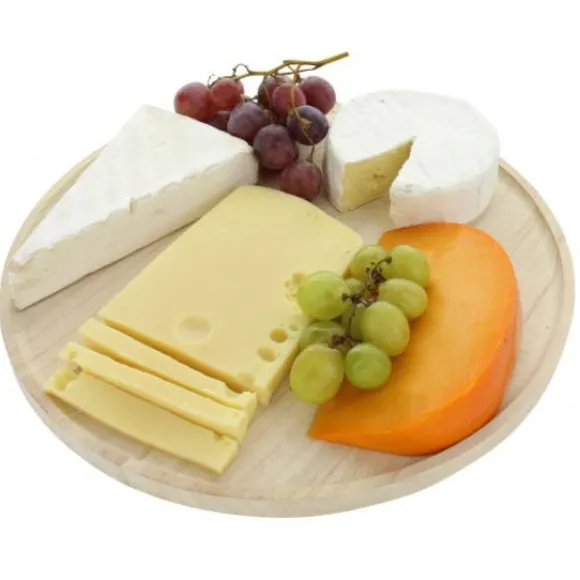 Plateau En Bois Rond 33Cm