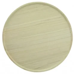 Plateau En Bois Rond 33Cm