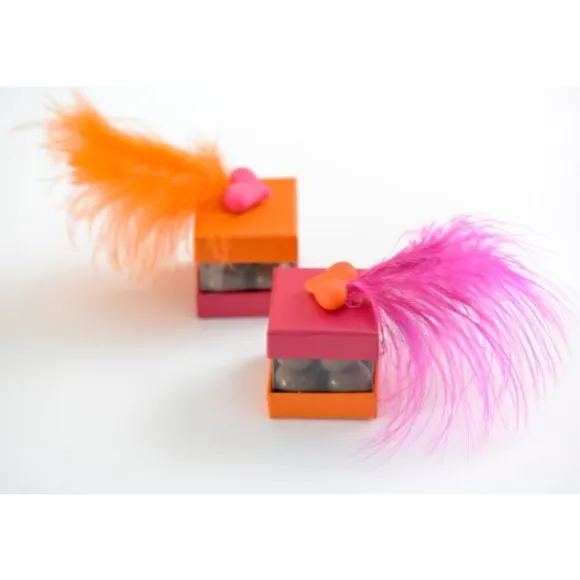 Plume De D Coration Rouge 7Cm X 20 Pi Ces