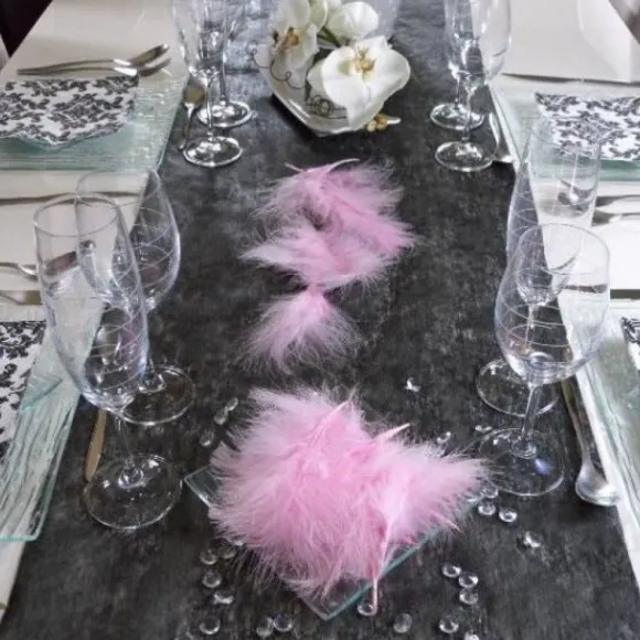 Plume De Décoration 7 Cm X 20 Pi Ces