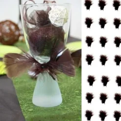 Plume De Décoration 7 Cm X 20 Pi Ces