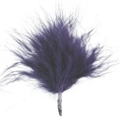 Plume De Décoration Bleu Marine 7Cm X 20 Pi Ces