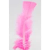 Plumes Pieds Plats Fuchsia X100Pcs