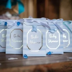 Pochette Cadeau Baby Shower Gar On X 10 Pi Ces