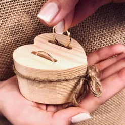 Porte Alliance Coeur En Bois