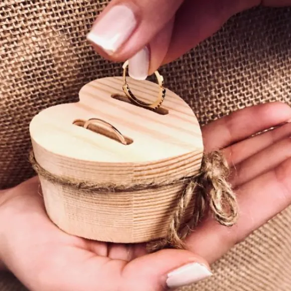 Porte Alliance Coeur En Bois