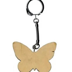Porte Cl Papillon En Bois A D Corer
