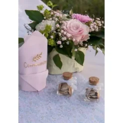 Pot Encrier Communion En Verre Transparent