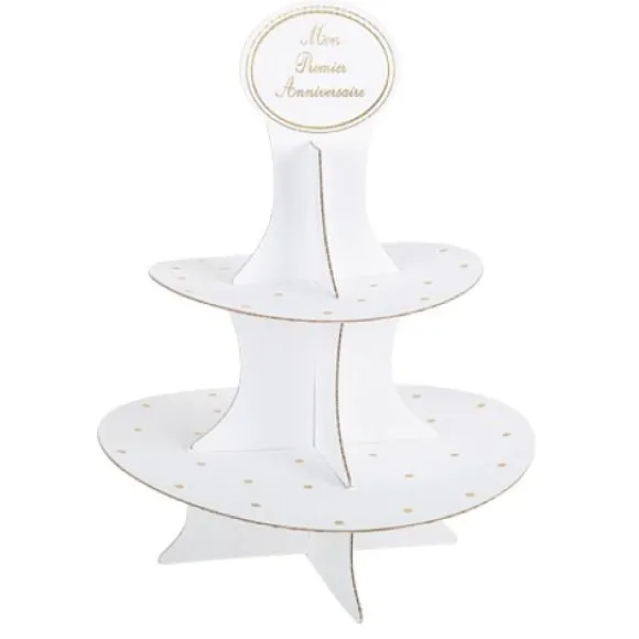 Pr Sentoir 2 Etages En Carton Mon Premier Anniversaire