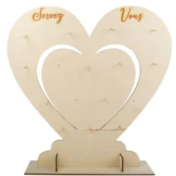 Pr Sentoir Coeur Servez Vous Pour Cadeaux Aux Invit S