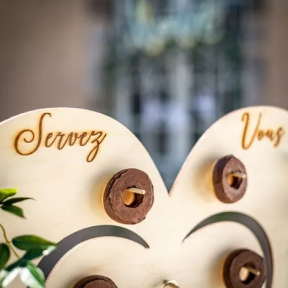 Pr Sentoir Coeur Servez Vous Pour Cadeaux Aux Invit S