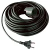 Rallonge Lectrique Noir 10 M Tres Pour Extérieur Ip44