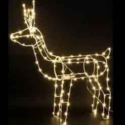 Renne Lumineux Pas Cher 120 Nano Led Blanc Chaud