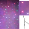 Rideau Lumineux Ext Rieur 100 Led Multicolores
