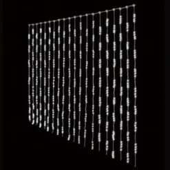 Rideau Lumineux Noel 240 Led Blanc Froid