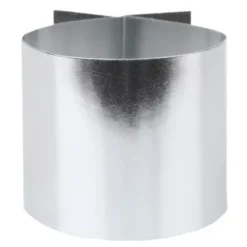 Rond De Serviette Argent M Tallis En Carton X 10 Pi Ces