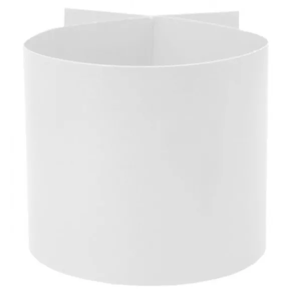 Rond De Serviette Blanc En Carton X 6 Pi Ces