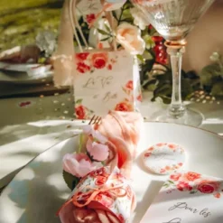 Rond De Serviette Romantique X 10