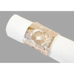 Rond De Serviette Rose GolDécouple Mari S Dans Coeur