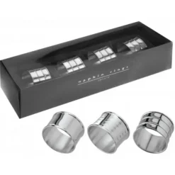 Ronds De Serviette Luxe X4