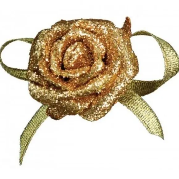 Rose Autocollante Pas Ch Re X 6 Pi Ces