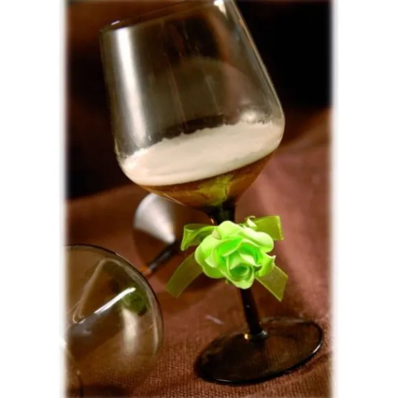 Rose Autocollante Pas Ch Re X 6 Pi Ces