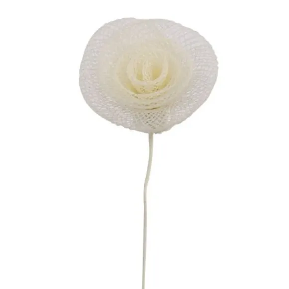 Rose Torsad E Décorative 7 Cm X 6 Pi Ces