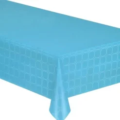 Rouleau De Nappe Damass Turquoise 25 M Tres