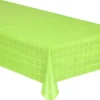 Rouleau De Nappe Damass Vert Anis 25 M Tres