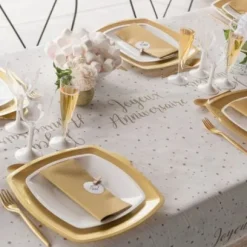 Rouleau De Nappe Joyeux Anniversaire 3 M