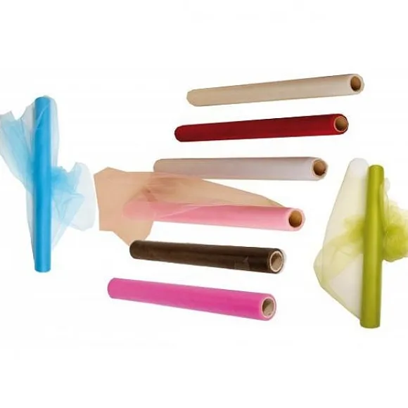 Rouleau De Tulle Bleu 50Cm X 10 M Tres