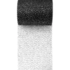 Rouleau De Tulle Paillet Noir 8Cm