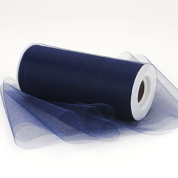Rouleau De Tulle Souple 15Cm Bleu Marine X 9 M Tres