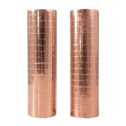 Rouleaux De Serpentins Rose Gold X2Pcs