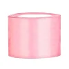 Ruban Bapt Me Rose En Satin Large 50 Mm X 25 M Tres