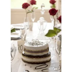 Ruban Charlotte Dentelle Rouge 50Mm X 20 M Tres