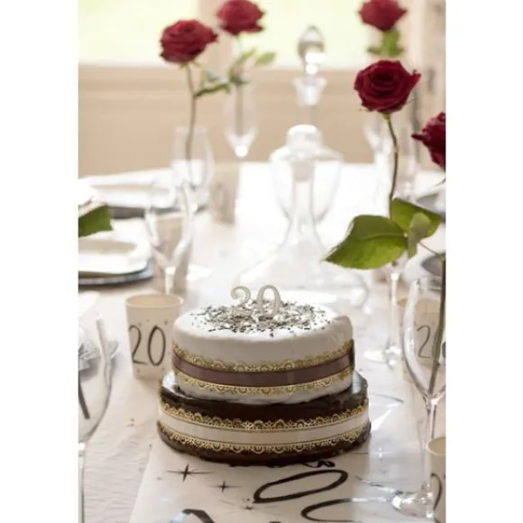 Ruban Charlotte Dentelle Chocolat 50Mm X 20 M Tres