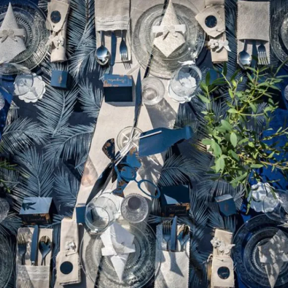 Ruban De Decoration En Lin 10Cm X 10 M Tres