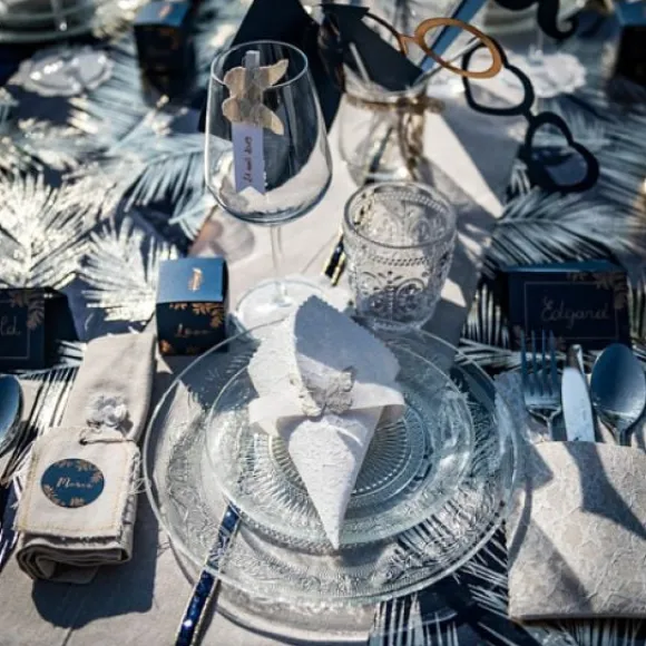 Ruban De Decoration En Lin 10Cm X 10 M Tres