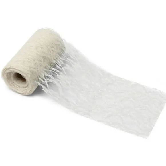 Ruban En Dentelle Ivoire 10Cm X 10 M Tres