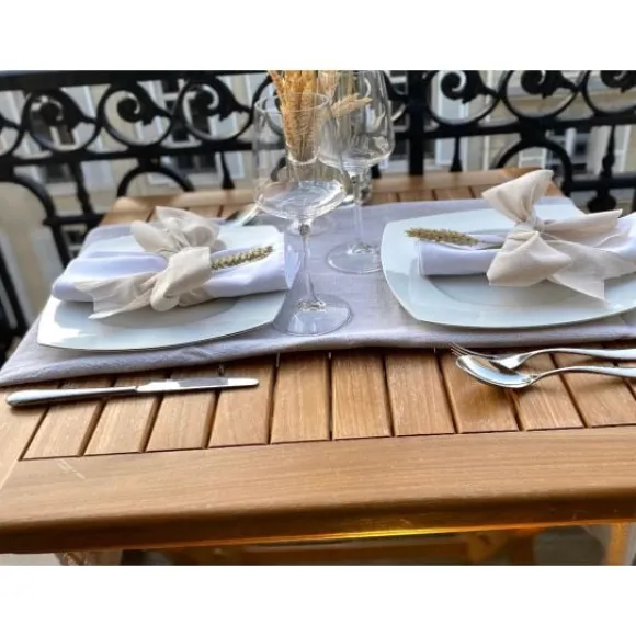 Ruban En Lin Naturel 8Cm X 20M Pas Cher