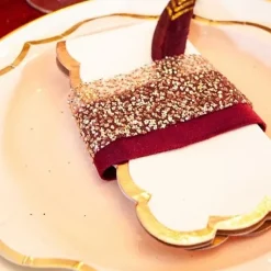 Ruban En Velours Marsala 50Mm