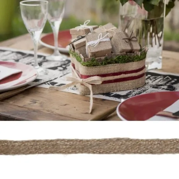 Ruban Jute Pas Cher 10Mm X 5 M Tres