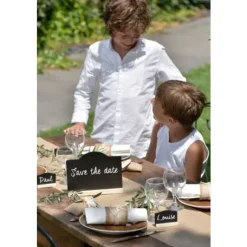 Ruban Large En Jute Blanc 70Mm