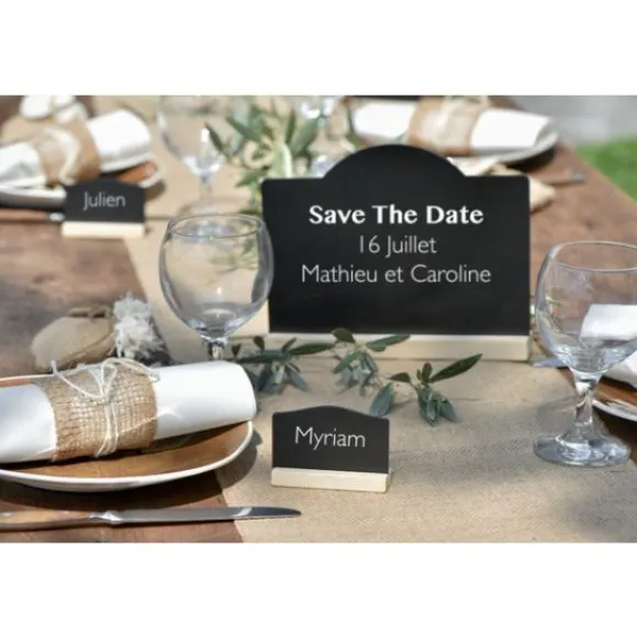 Ruban Large En Jute Vert Anis 70Mm